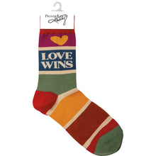 Load image into Gallery viewer, Fun funky socks, knee high and crew, for when you want socks with attitude, buy now at Vivre, Nelson, NZ. Great practical and attractive gift idea.
