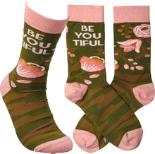 Load image into Gallery viewer, Be You Tiful Camouflage Socks
