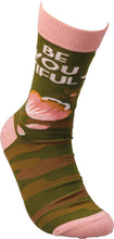 Load image into Gallery viewer, Be You Tiful Camouflage Socks
