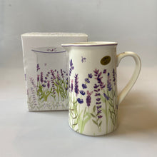 Load image into Gallery viewer, Lavender Fine China Jug, buy now at Vivre, Nelson, NZ, lavender socks, spoon rests, mugs
