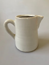 Load image into Gallery viewer, shabby chic country cottage styled stoneware pitcher, buy now at Vivre, Nelson, NZ
