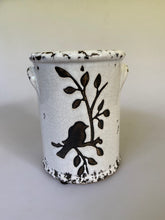 Load image into Gallery viewer, Shabby chic styled Birds and Branches Crock, buy now at Vivre, Nelson, NZ
