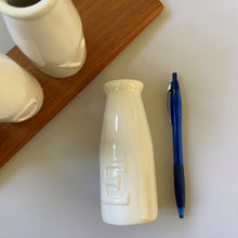 Load image into Gallery viewer, Love Ceramic Milk Bottle Set at Vivre, Nelson, NZ for floral shabby chic themed homewares and home accessories
