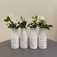 Load image into Gallery viewer, LOVE Ceramic Milk Bottle Set

