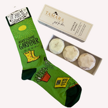 Load image into Gallery viewer, Shower Bombs and Fun Socks Gift Bag, buy now at Vivre, Nelson, NZ
