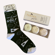 Load image into Gallery viewer, Shower Bombs and Fun Socks Gift Bag, buy now at Vivre, Nelson, NZ
