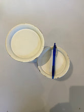 Load image into Gallery viewer, Cream distressed shabby chic styled candle holder buy now at Vivre, Nelson, NZ

