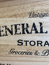 Load image into Gallery viewer, General Store Wooden Tray
