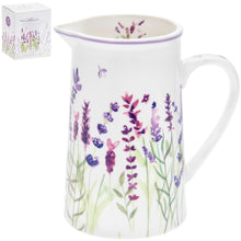 Load image into Gallery viewer, Lavender Fine China Jug, buy now at Vivre, Nelson, NZ, lavender socks, spoon rests, mugs
