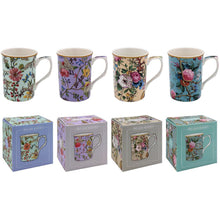 Load image into Gallery viewer, William Kilburn floral design fine china mug, buy now at Vivre, Nelson, NZ
