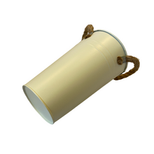 Load image into Gallery viewer, Shabby chic country styled bucket vase, buy now at Vivre, Nelson, NZ
