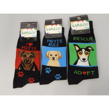 Load image into Gallery viewer, Dog and pup lovers everywhere will love these fun funky socks, buy now at Vivre, Nelson, NZ, I love mutts, rescue dogs, and much more
