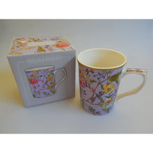 Load image into Gallery viewer, William Kilburn floral design fine china mug, buy now at Vivre, Nelson, NZ
