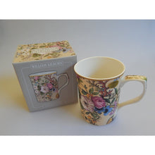 Load image into Gallery viewer, William Kilburn floral design fine china mug, buy now at Vivre, Nelson, NZ
