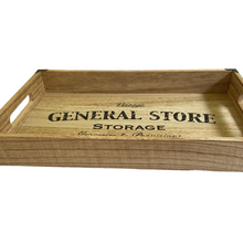 Load image into Gallery viewer, General Store Wooden Tray
