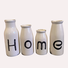 Load image into Gallery viewer, HOME Ceramic Milk Bottle Set
