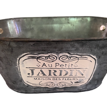 Load image into Gallery viewer, Jardin Metal Planter French shabby chic buy now at Vivre, Nelson, NZ
