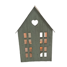 Load image into Gallery viewer, Tealight house buy now at Vivre, Nelson, NZ for all shabby chic lovers
