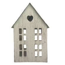 Load image into Gallery viewer, Tealight house buy now at Vivre, Nelson, NZ for all shabby chic lovers
