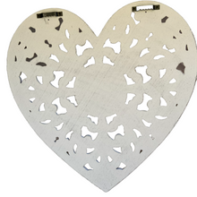 Load image into Gallery viewer, White Heart Wall Plaque buy now at Vivre, Nelson, NZ
