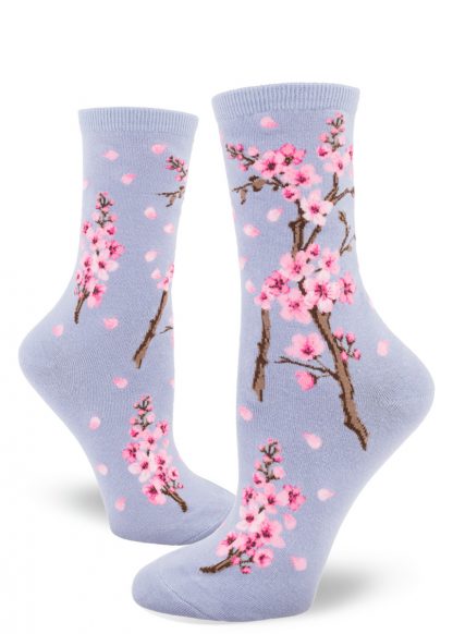 Cherry Blossom Crew Socks