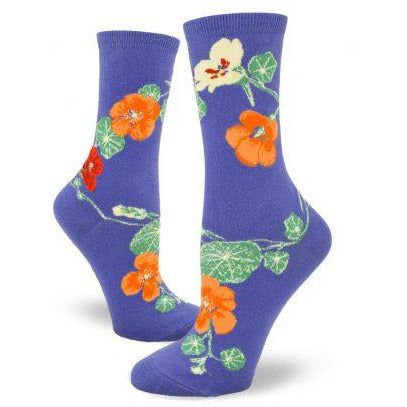 Buy fun funky womens crew and knee high socks at Vivre, Nelson, NZ cats, dogs, flowers, slots and more